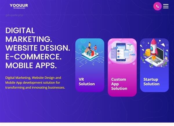 Yoouur Technologies : Digital Marketing | Website Design | Mobile Apps | E-commerce Agency ️